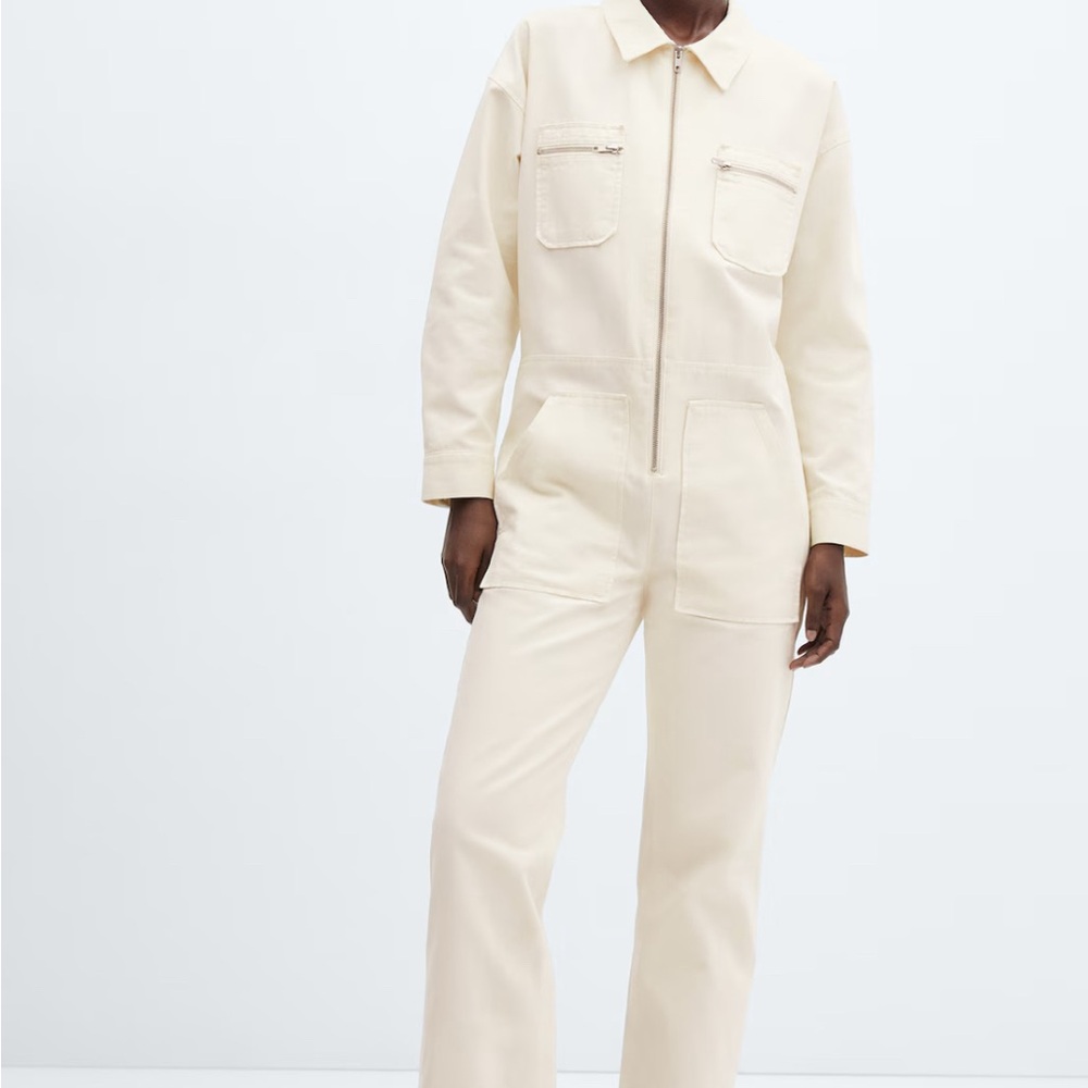 Mango Cream Jumpsuit